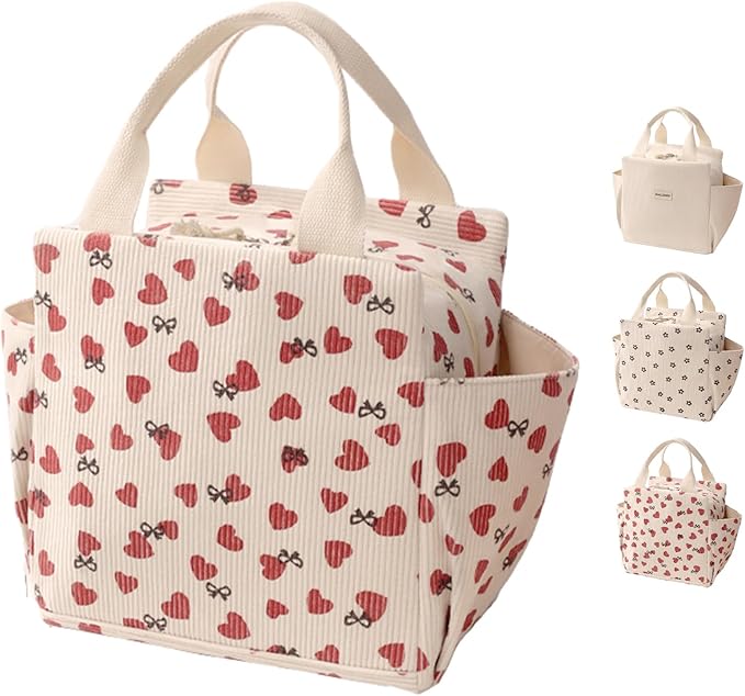 WALSON Insulated Lunch Bag Leakproof Thermal Tiffin Tote for Men Women Kids