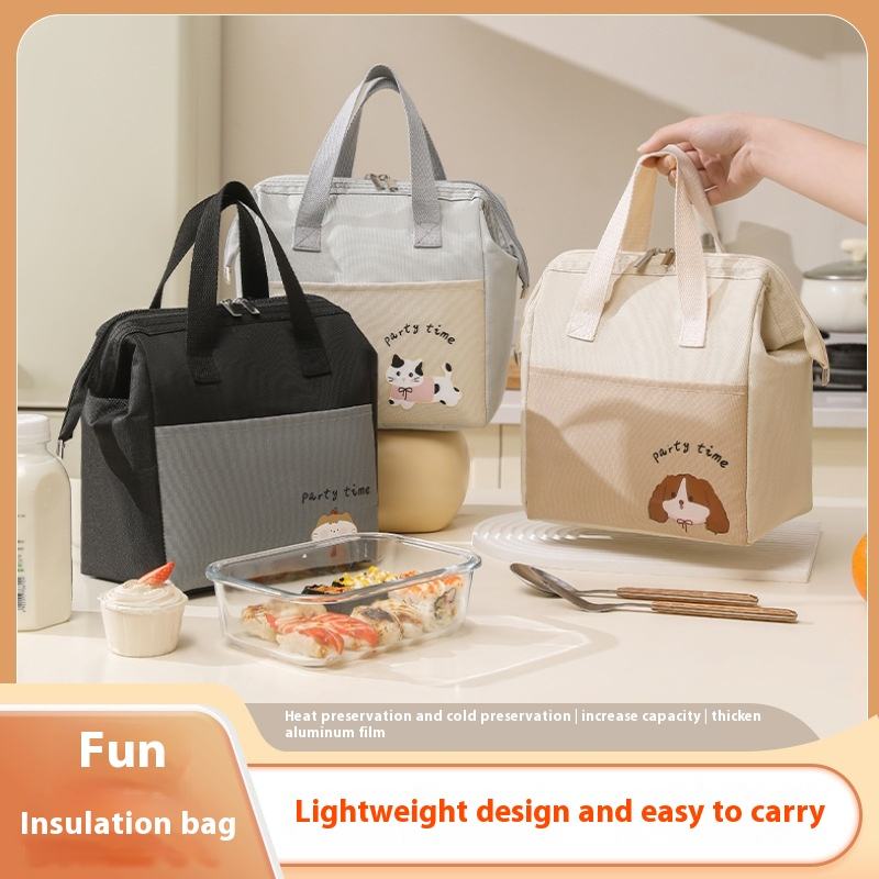 WALSON Insulated Lunch Bag Leakproof Thermal Tiffin Tote for Men Women Kids