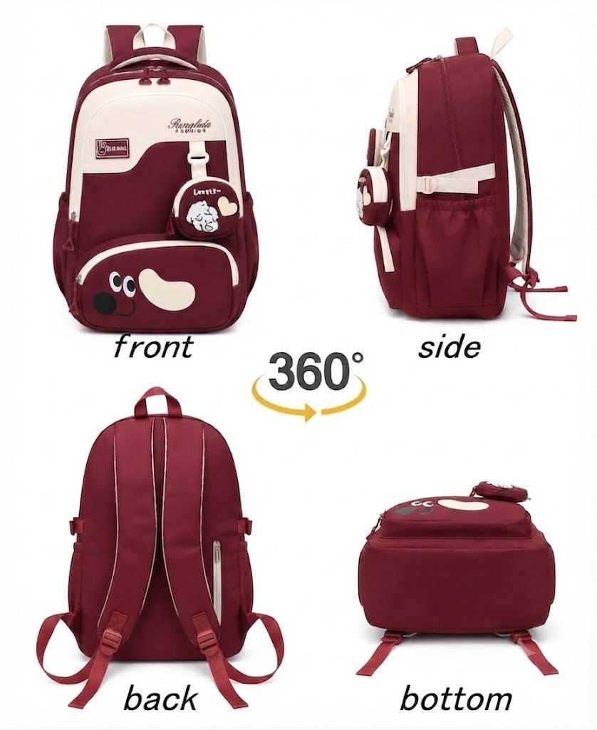WALSON 30L Laptop Backpack for Men  Women  Fits 17 Inch Laptop  Water-Resistant School College Office  Travel Bag