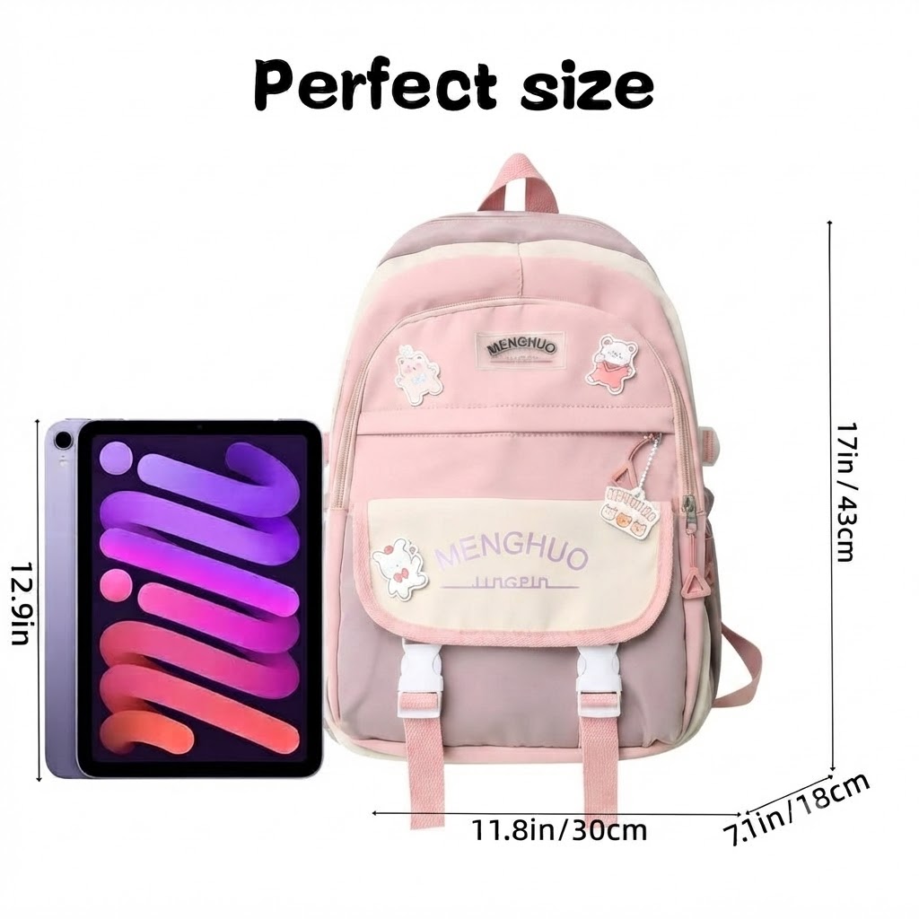WALSON 30L Laptop Backpack for Men  Women  Fits 17 Inch Laptop  Water-Resistant School College Office  Travel Bag