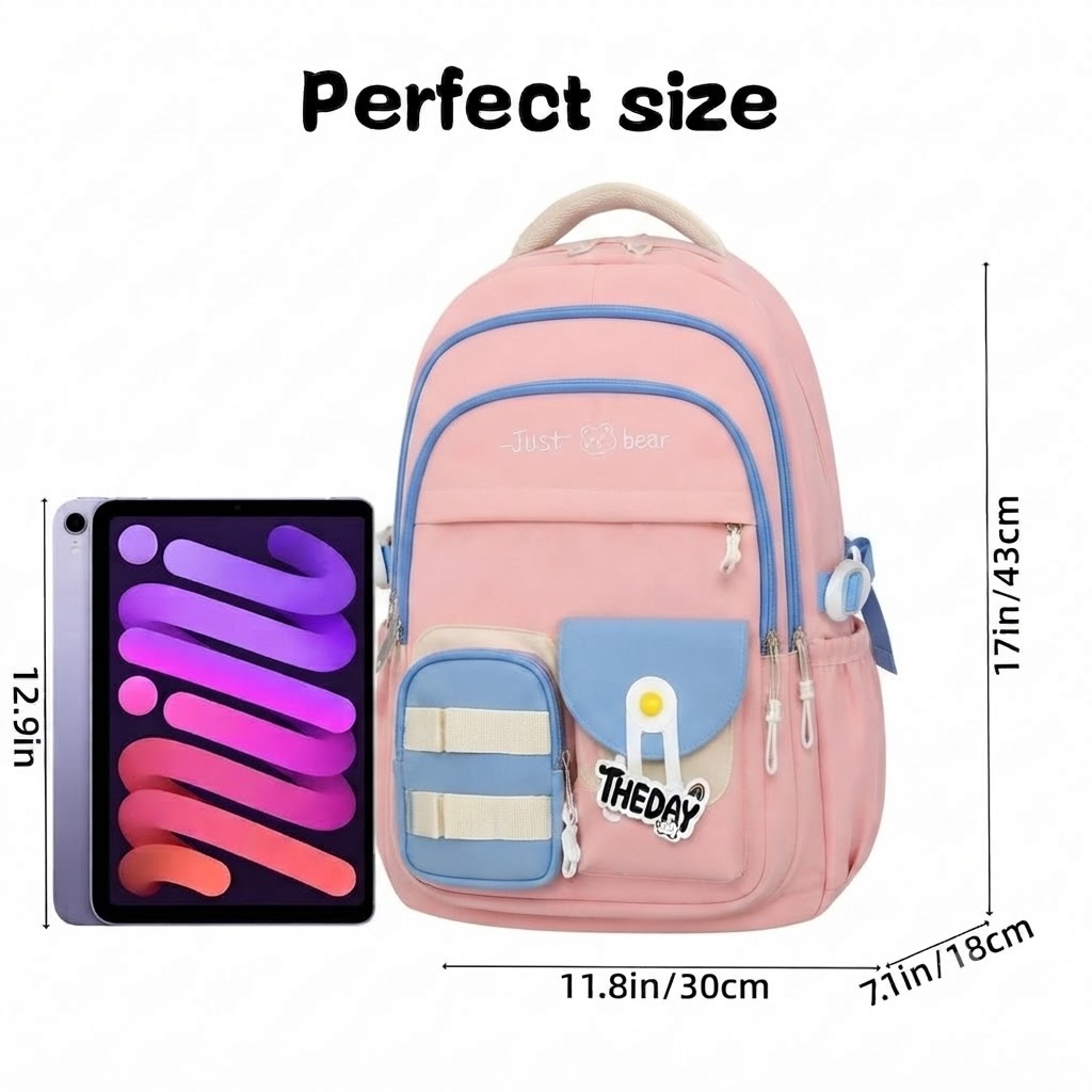 WALSON 30L Laptop Backpack for Men  Women  Fits 17 Inch Laptop  Water-Resistant School College Office  Travel Bag