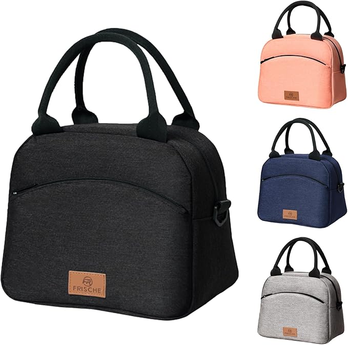 WALSON Insulated Lunch Bag Leakproof Thermal Tiffin Tote for Men Women Kids