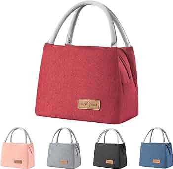 WALSON Insulated Lunch Bag Leakproof Thermal Tiffin Tote for Men Women Kids
