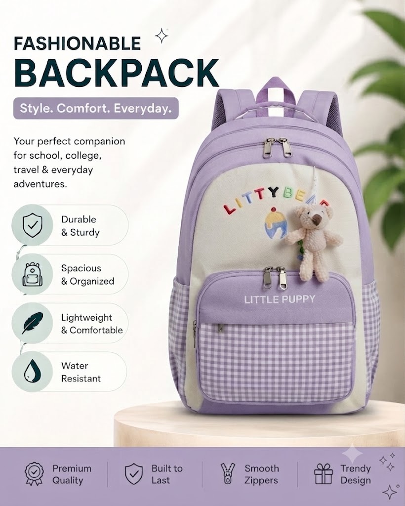 WALSON 30L Laptop Backpack for Men Women Fits 17 Inch Laptop Water-Resistant School College Office Travel Bag