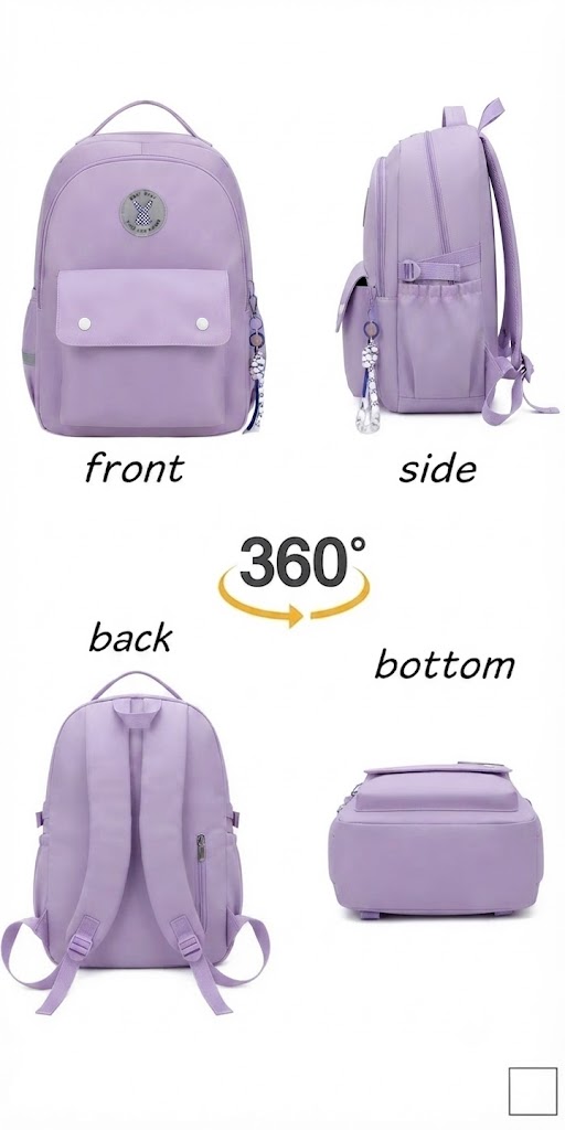WALSON 30L Laptop Backpack for Men Women Fits 17 Inch Laptop Water-Resistant School College Office Travel Bag