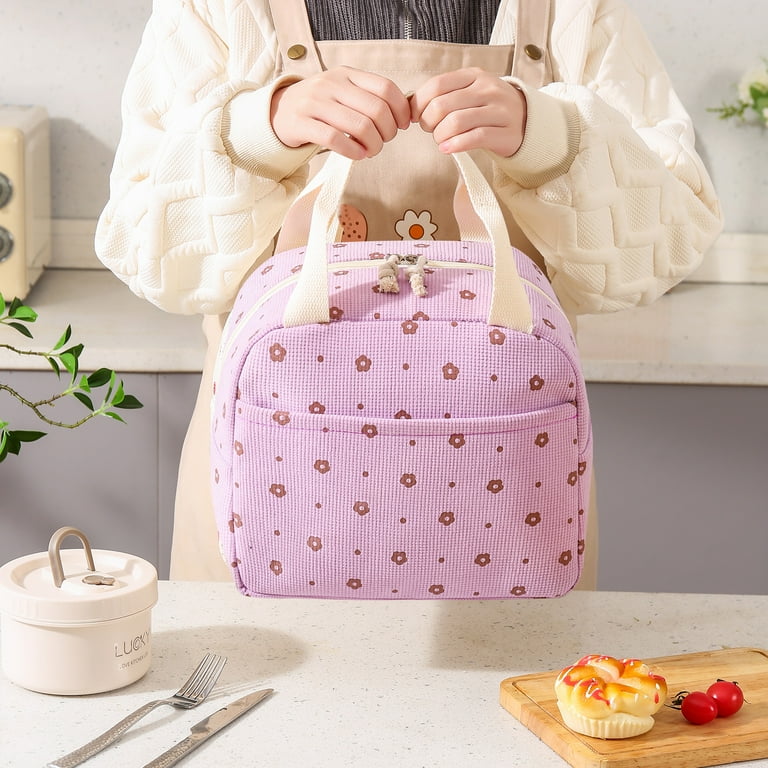 WALSON Insulated Lunch Bag  Leakproof Thermal Tiffin Tote for Men Women  Kids