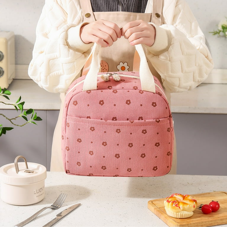 WALSON Insulated Lunch Bag Leakproof Thermal Tiffin Tote for Men Women Kids