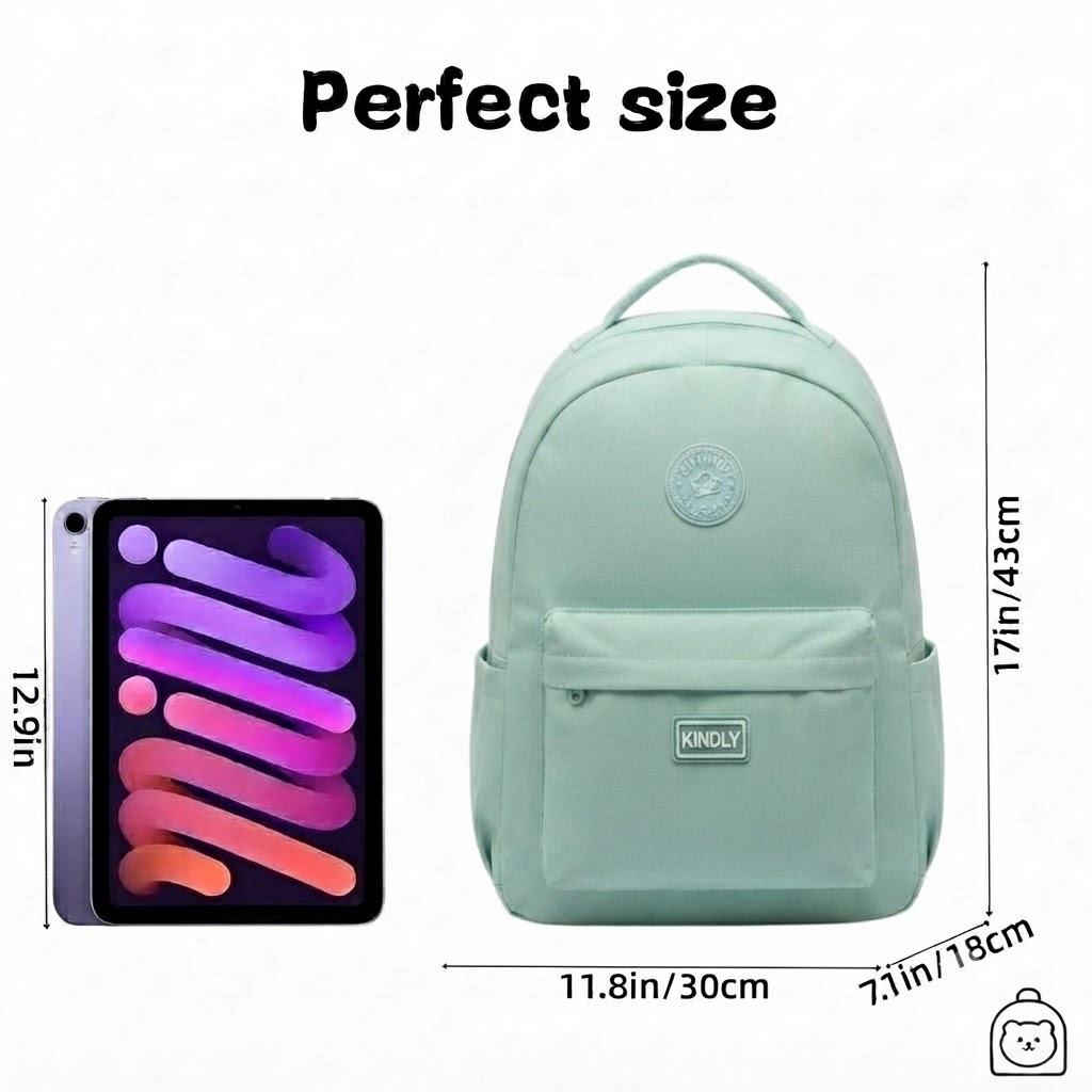 WALSON 30L Laptop Backpack for Men Women Fits 17 Inch Laptop Water-Resistant School College Office Travel Bag
