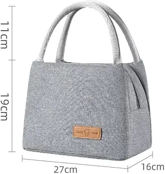 WALSON Insulated Lunch Bag  Leakproof Thermal Tiffin Tote for Men Women  Kids