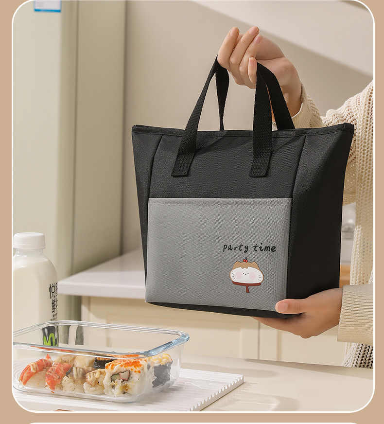 WALSON Insulated Lunch Bag Leakproof Thermal Tiffin Tote for Men Women Kids