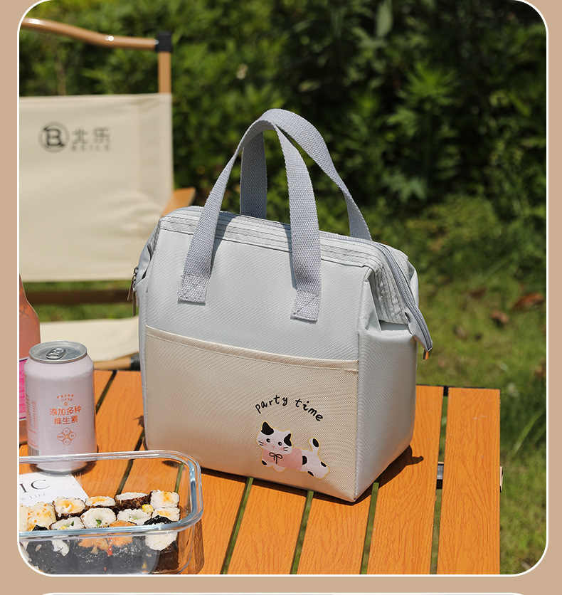 WALSON Insulated Lunch Bag Leakproof Thermal Tiffin Tote for Men Women Kids