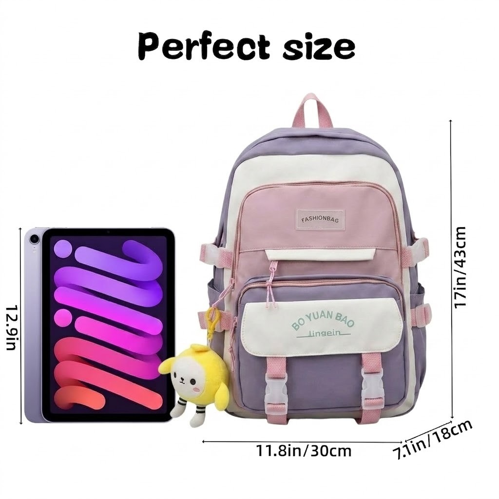 WALSON 30L Laptop Backpack for Men Women Fits 17 Inch Laptop Water-Resistant School College Office Travel Bag