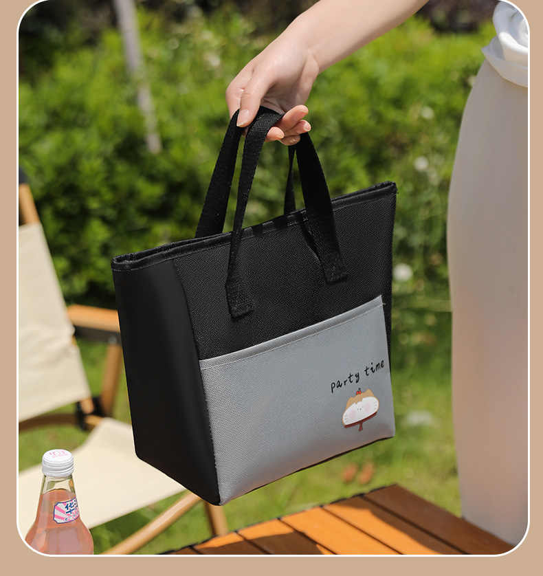WALSON Insulated Lunch Bag  Leakproof Thermal Tiffin Tote for Men Women  Kids