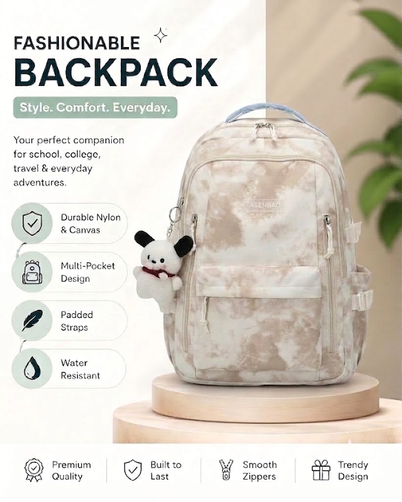 WALSON 30L Laptop Backpack for Men  Women  Fits 17 Inch Laptop  Water-Resistant School College Office  Travel Bag