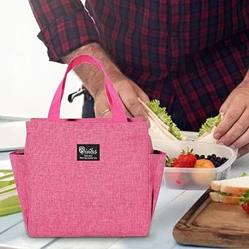 WALSON Insulated Lunch Bag Leakproof Thermal Tiffin Tote for Men Women Kids