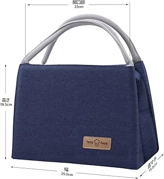 WALSON Insulated Lunch Bag Leakproof Thermal Tiffin Tote for Men Women Kids