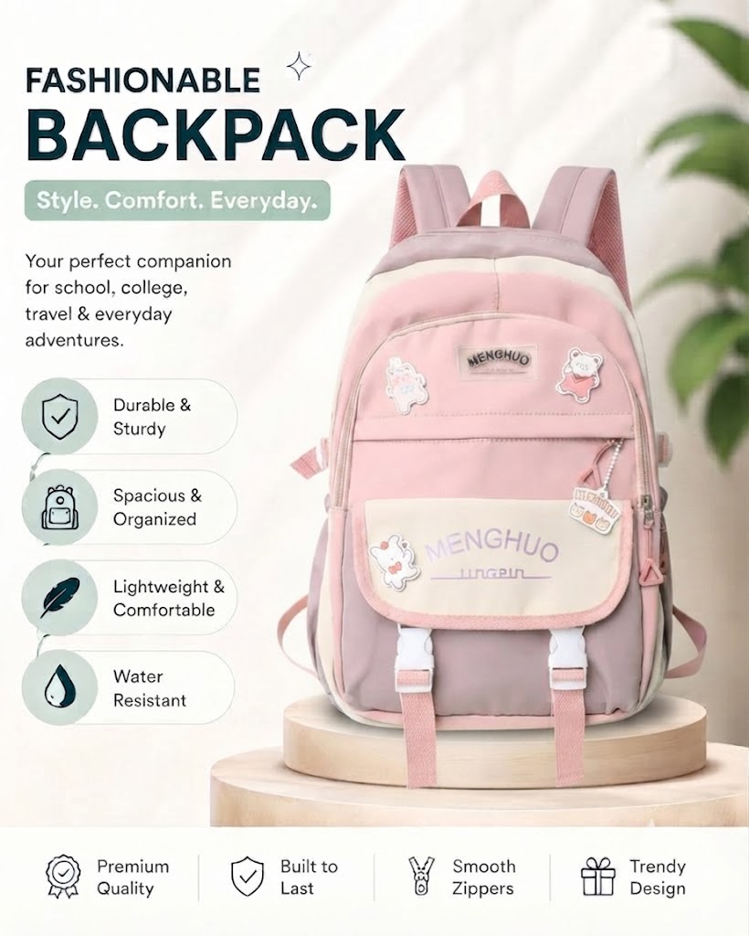 WALSON 30L Laptop Backpack for Men Women Fits 17 Inch Laptop Water-Resistant School College Office Travel Bag