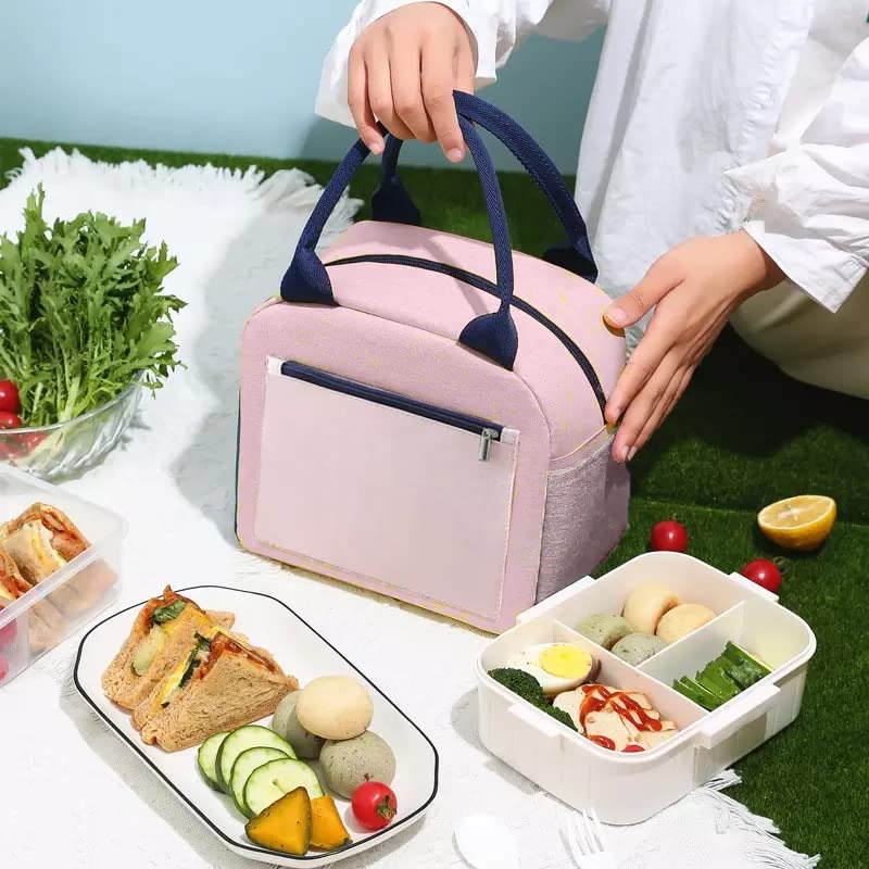 WALSON Insulated Lunch Bag  Leakproof Thermal Tiffin Tote for Men Women  Kids