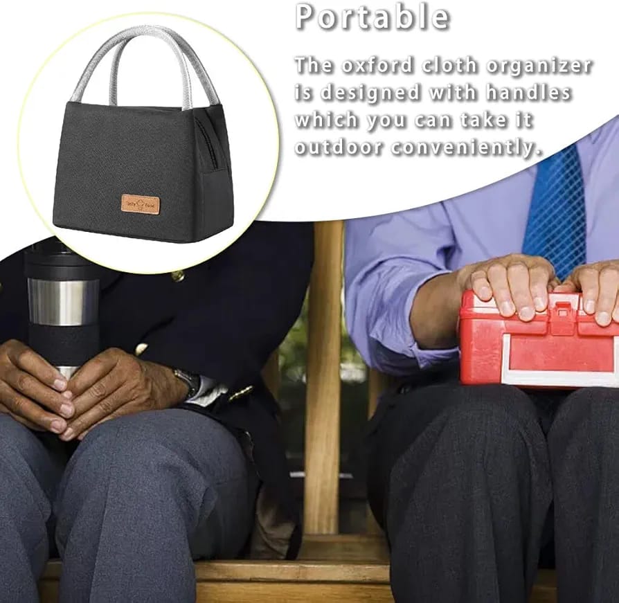 WALSON Insulated Lunch Bag Leakproof Thermal Tiffin Tote for Men Women Kids