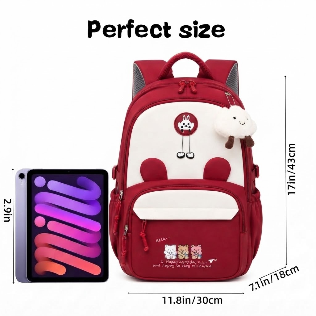 WALSON 30L Korean Laptop Backpack for Men  Women  Fits 17-Inch Laptop  Lightweight Water-Resistant Backpack for School College Office  Travel