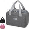 WALSON Insulated Lunch Bag | Leakproof Thermal Tiffin Tote for Men, Women &amp; Kids
