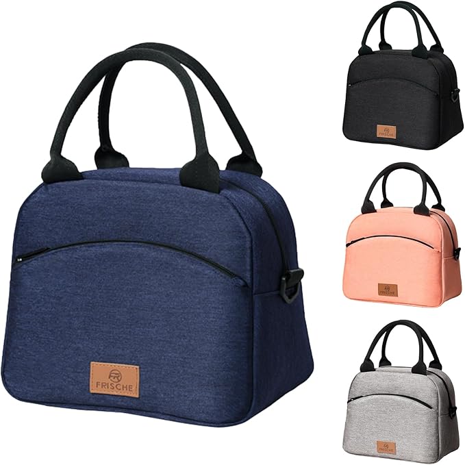 WALSON Insulated Lunch Bag Leakproof Thermal Tiffin Tote for Men Women Kids