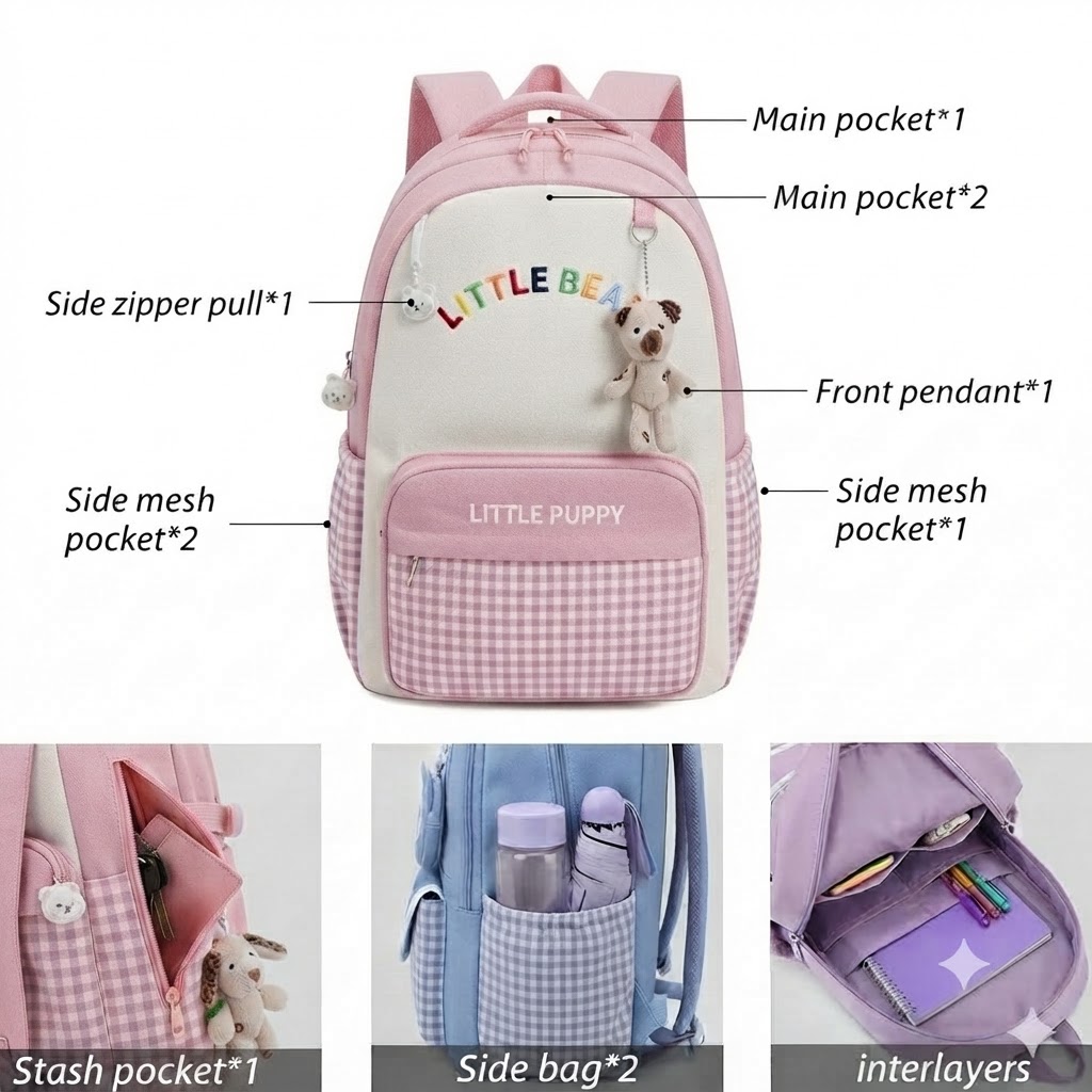 WALSON 30L Laptop Backpack for Men Women Fits 17 Inch Laptop Water-Resistant School College Office Travel Bag