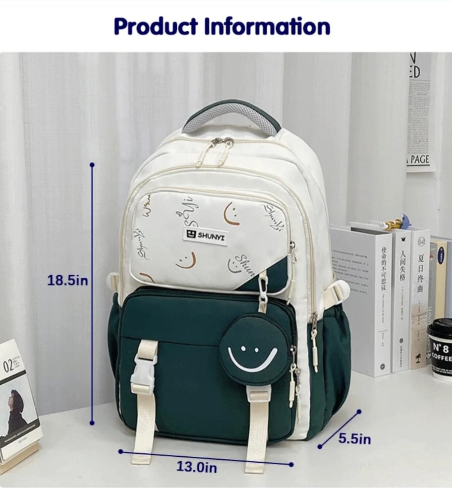 WALSON 30L Laptop Bag for Men  Women  Stylish Water-Resistant Backpack for School College Office  Travel  Fits 17-Inch Laptop