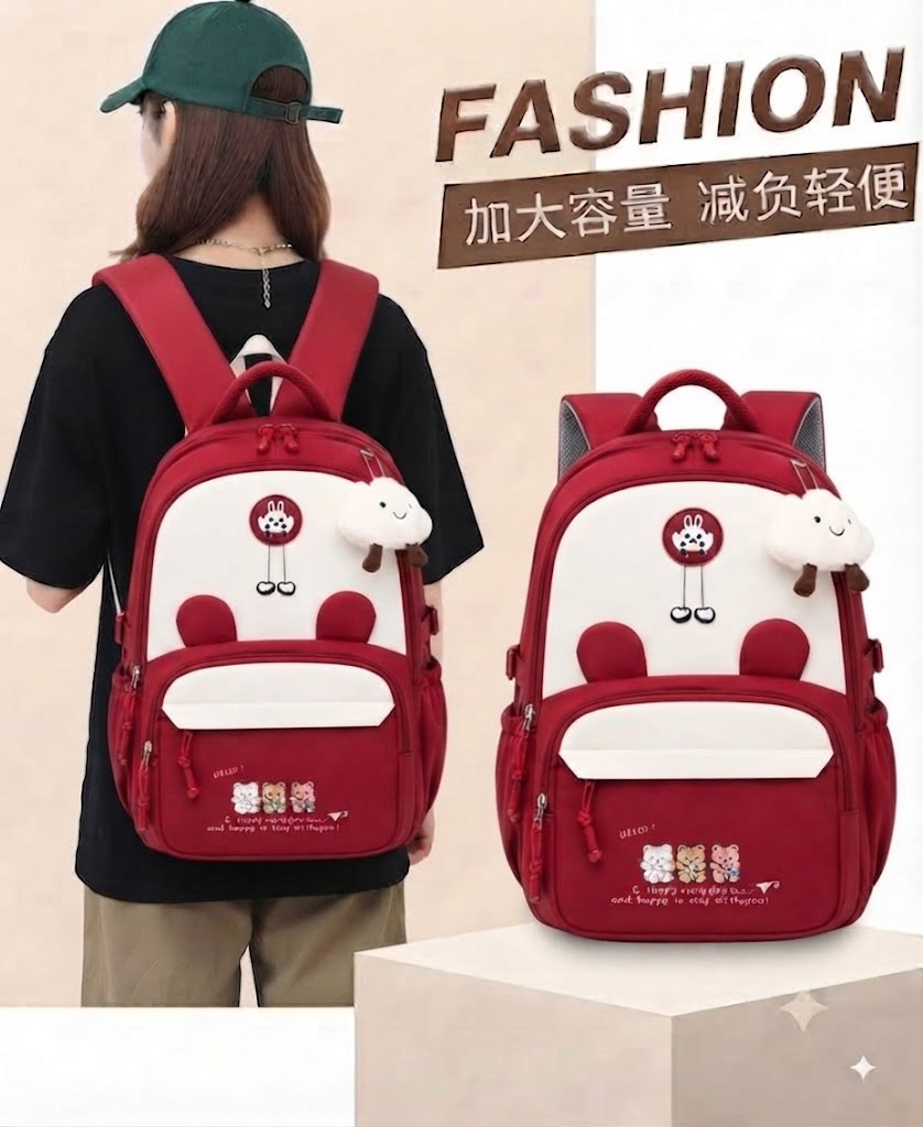 WALSON 30L Korean Laptop Backpack for Men  Women  Fits 17-Inch Laptop  Lightweight Water-Resistant Backpack for School College Office  Travel