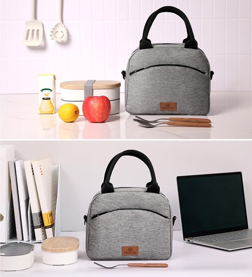 WALSON Insulated Lunch Bag  Leakproof Thermal Tiffin Tote for Men Women  Kids