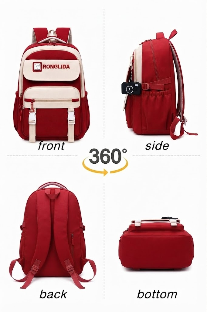 WALSON 30L Laptop Backpack for Men Women Fits 17 Inch Laptop Water-Resistant School College Office Travel Bag