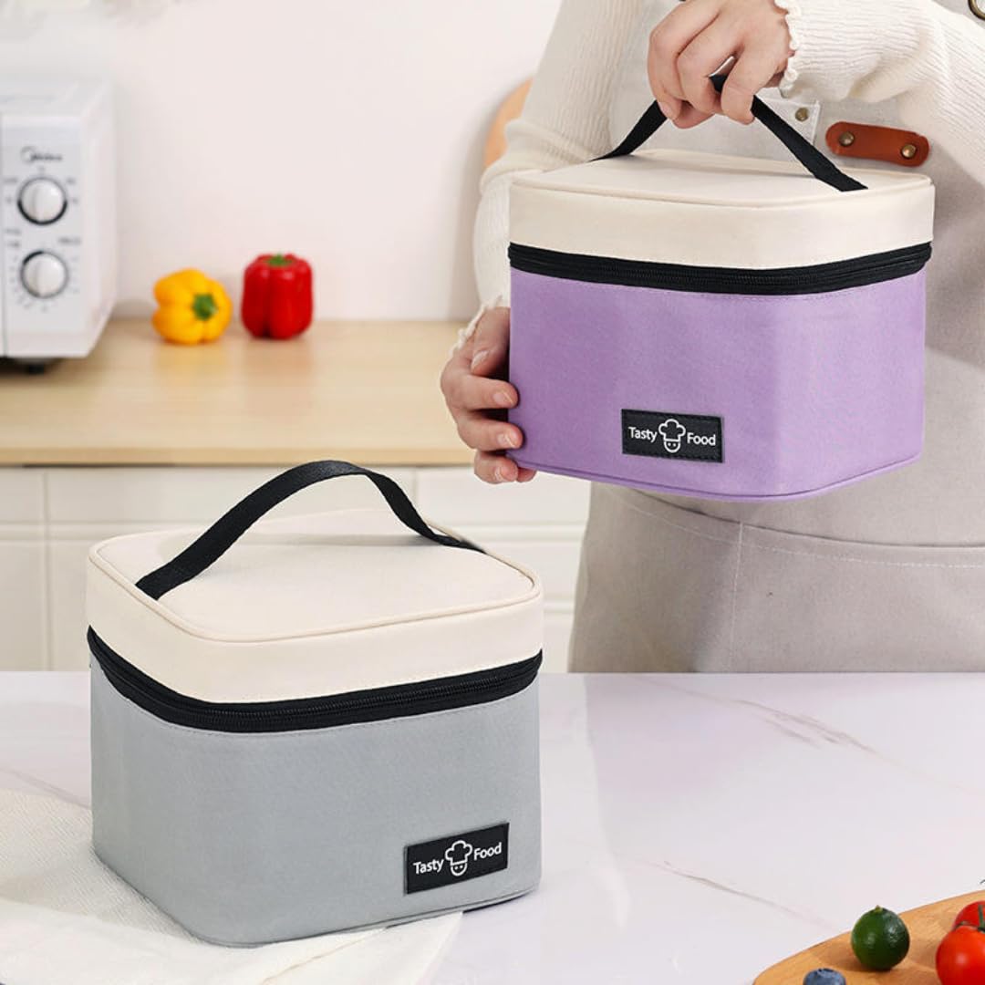 WALSON Insulated Lunch Bag  Leakproof Thermal Tiffin Tote for Men Women  Kids