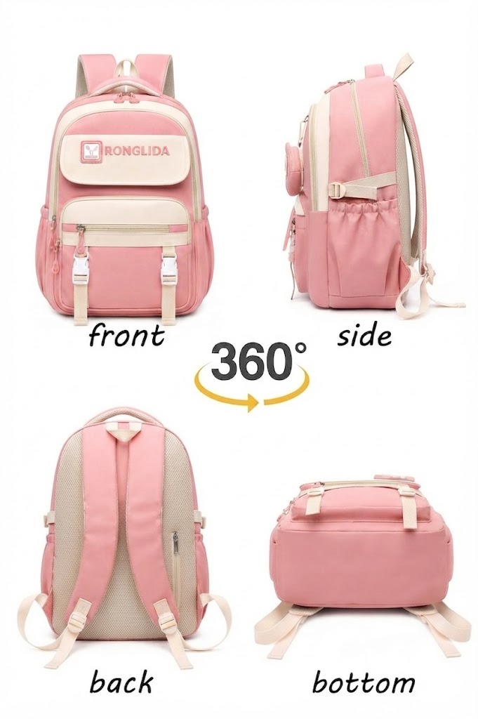 WALSON 30L Laptop Backpack for Men Women Fits 17 Inch Laptop Water-Resistant School College Office Travel Bag