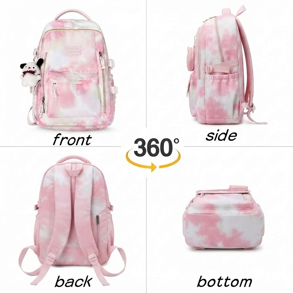 WALSON 30L Laptop Backpack for Men Women Fits 17 Inch Laptop Water-Resistant School College Office Travel Bag