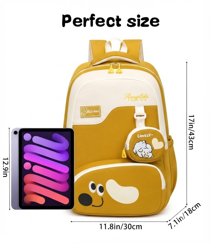 WALSON 30L Laptop Backpack for Men  Women  Fits 17 Inch Laptop  Water-Resistant School College Office  Travel Bag