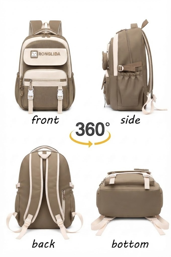 WALSON 30L Laptop Backpack for Men Women Fits 17 Inch Laptop Water-Resistant School College Office Travel Bag