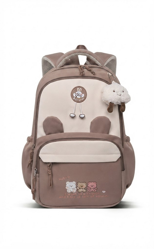 Image of WALSON 30L Korean Laptop Backpack for Men &amp; Women | Fits 17-Inch Laptop | Lightweight Water-Resistant Backpack for School, College, Office &amp; Travel
