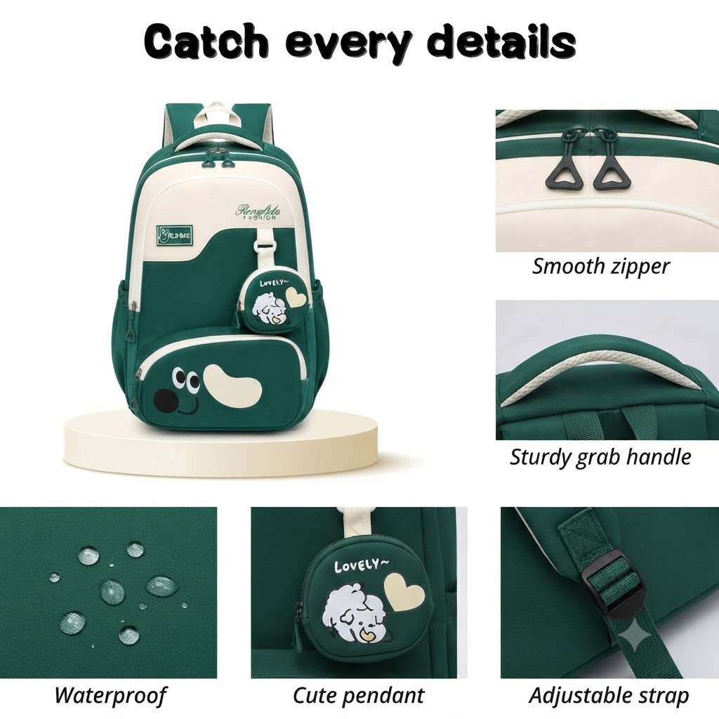 WALSON 30L Laptop Backpack for Men  Women  Fits 17 Inch Laptop  Water-Resistant School College Office  Travel Bag