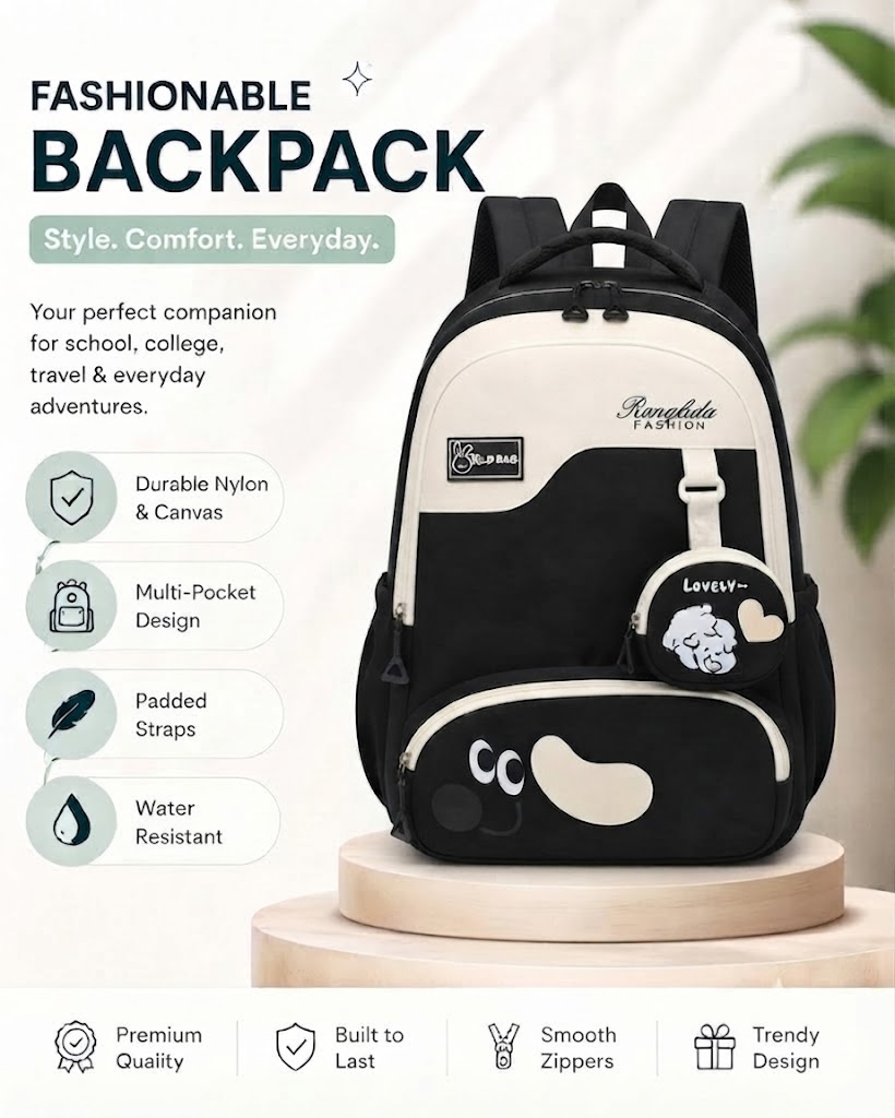 WALSON 30L Laptop Backpack for Men  Women  Fits 17 Inch Laptop  Water-Resistant School College Office  Travel Bag