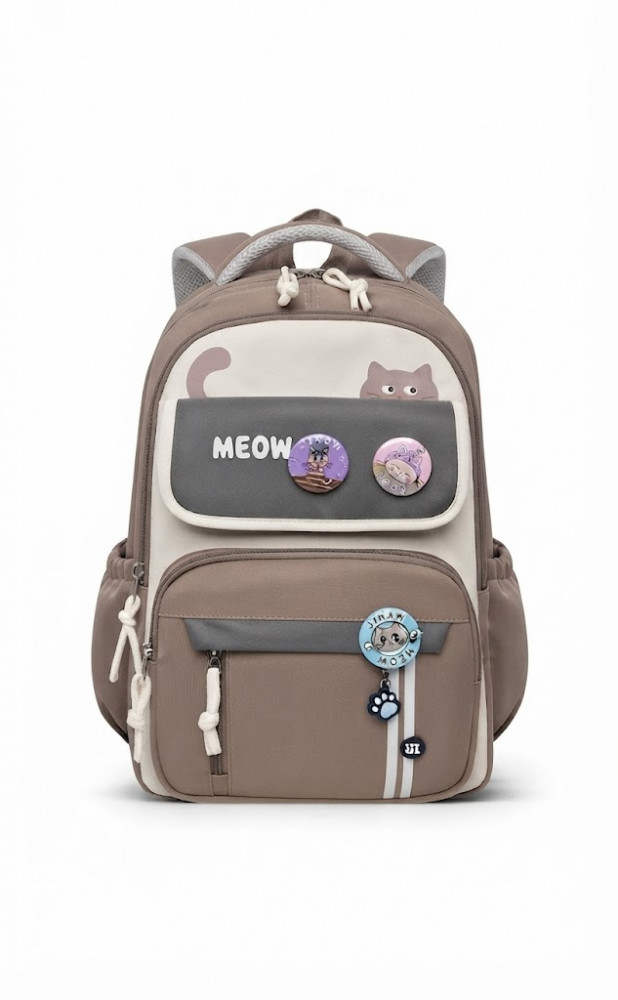 Image of WALSON 30L Korean Laptop Backpack for Men &amp; Women | Fits 17-Inch Laptop | Lightweight Water-Resistant Backpack for School, College, Office &amp; Travel
