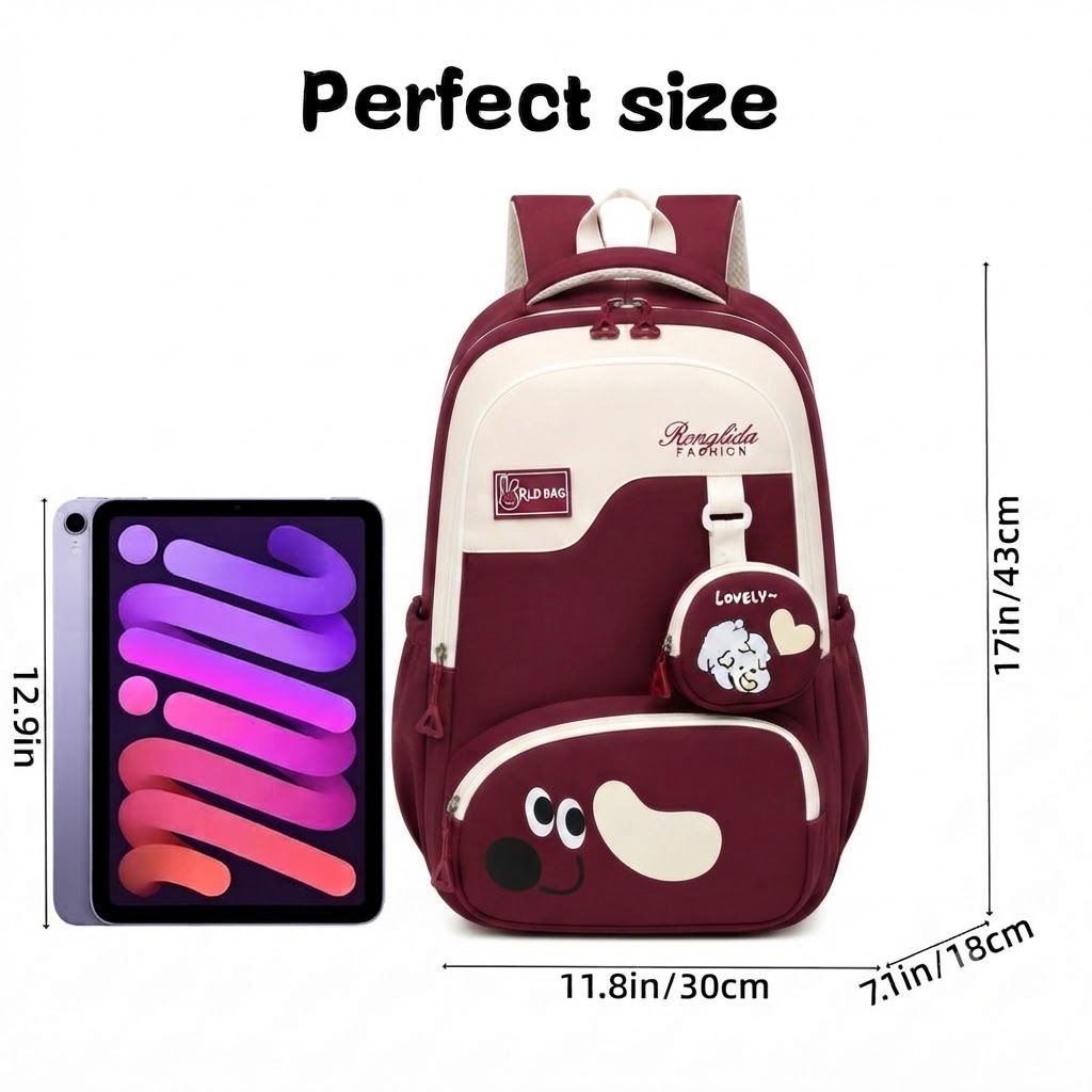 WALSON 30L Laptop Backpack for Men  Women  Fits 17 Inch Laptop  Water-Resistant School College Office  Travel Bag