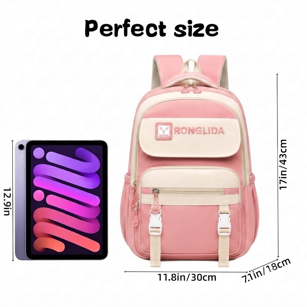 WALSON 30L Laptop Backpack for Men Women Fits 17 Inch Laptop Water-Resistant School College Office Travel Bag