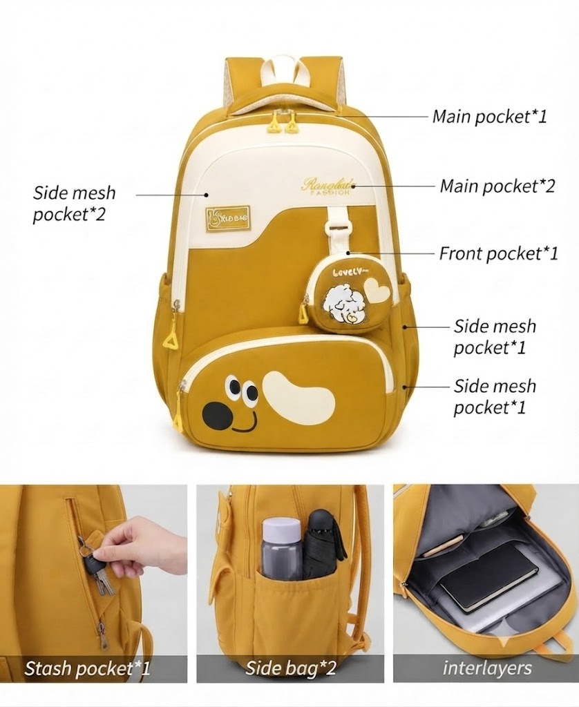 WALSON 30L Laptop Backpack for Men  Women  Fits 17 Inch Laptop  Water-Resistant School College Office  Travel Bag
