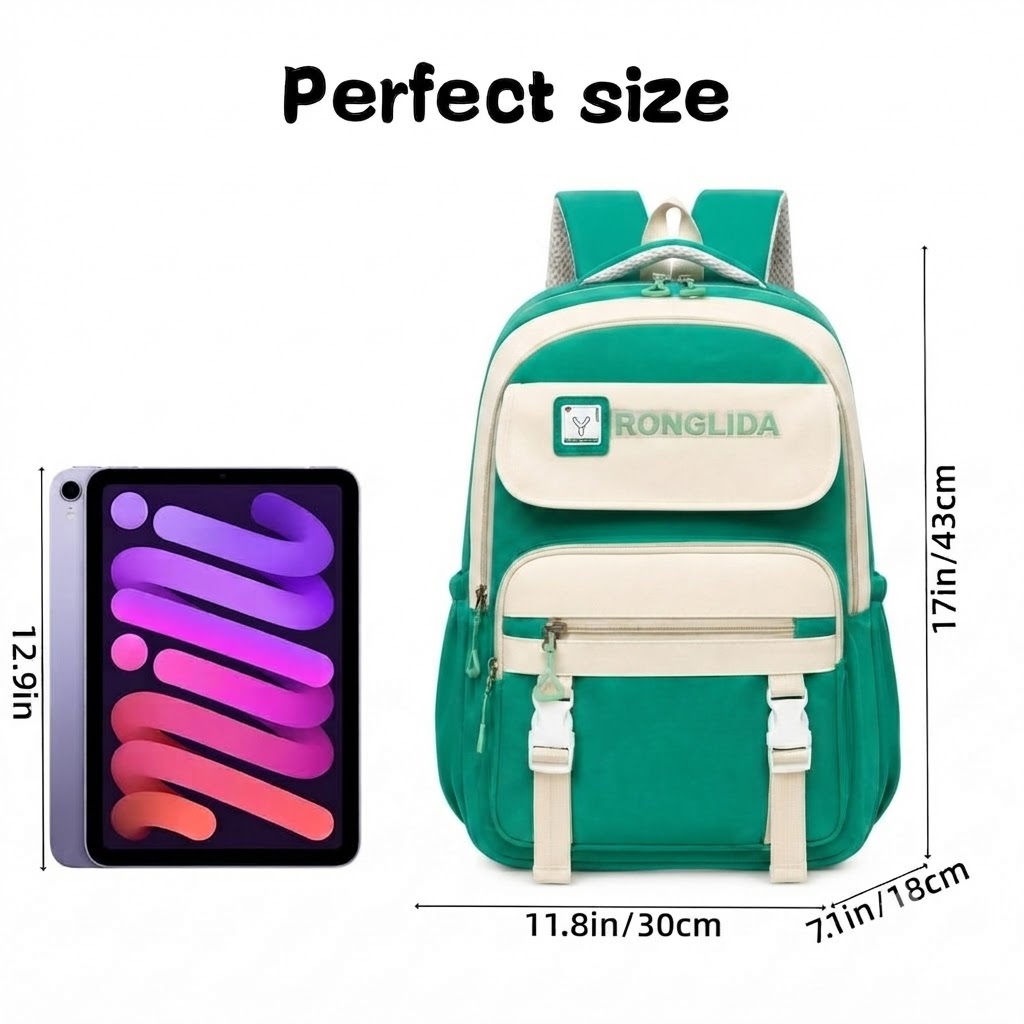 WALSON 30L Laptop Backpack for Men  Women  Fits 17 Inch Laptop  Water-Resistant School College Office  Travel Bag