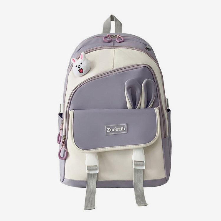 Cute Rabbit Ear Backpack for Girls
