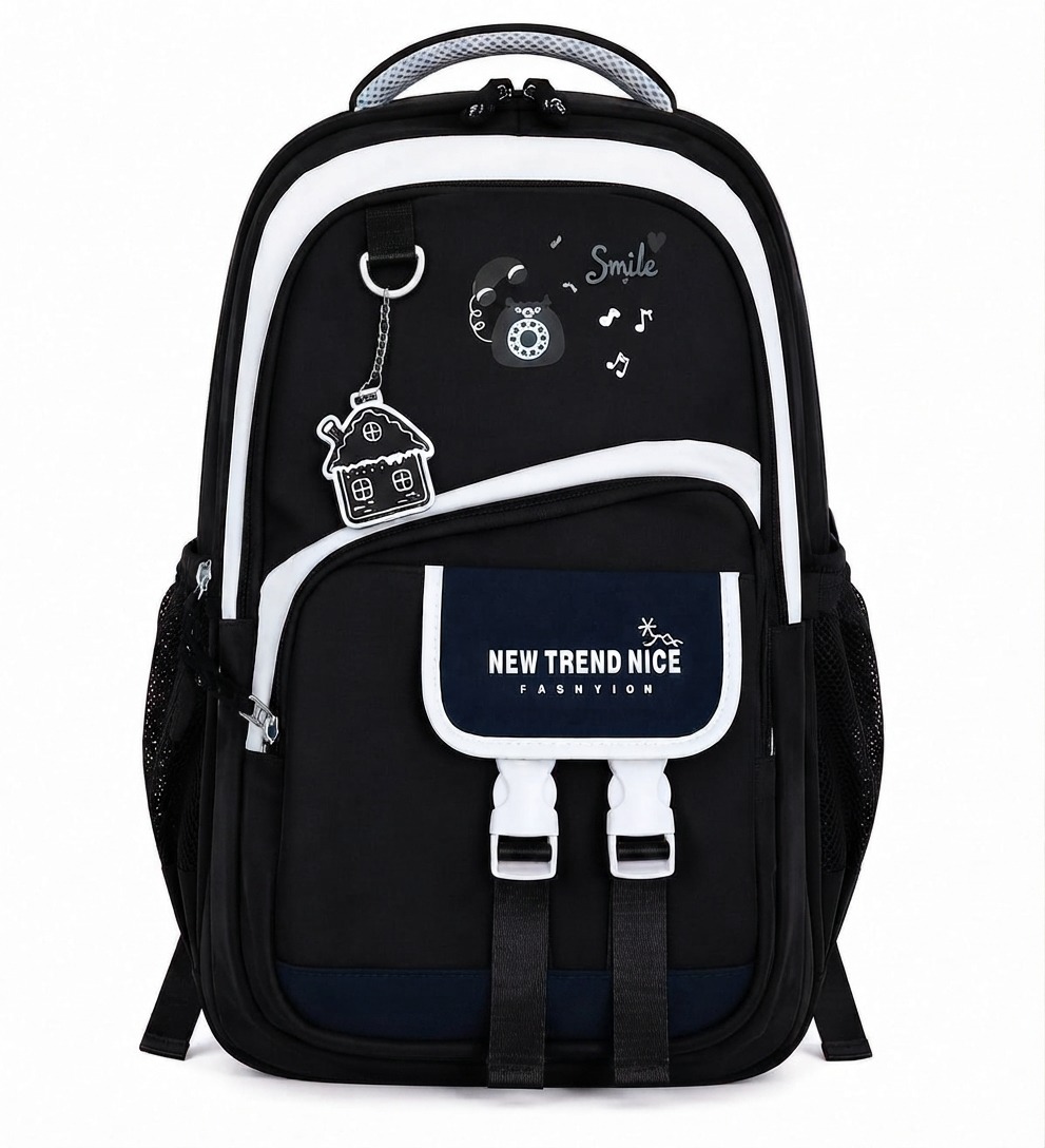 WALSON 30L Korean Laptop Backpack for Men  Women  Fits 17-Inch Laptop  Lightweight Water-Resistant Backpack for School College Office  Travel