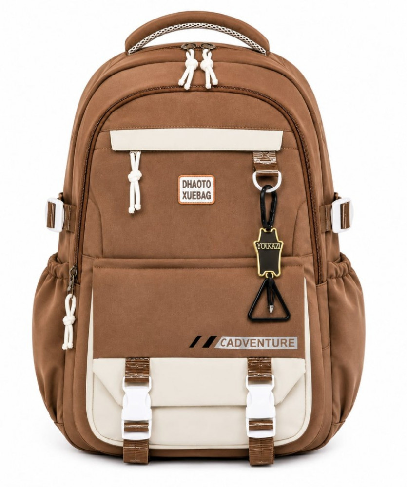 Image of WALSON 30L Korean Laptop Backpack for Men &amp; Women | Fits 17-Inch Laptop | Lightweight Water-Resistant Backpack for School, College, Office &amp; Travel