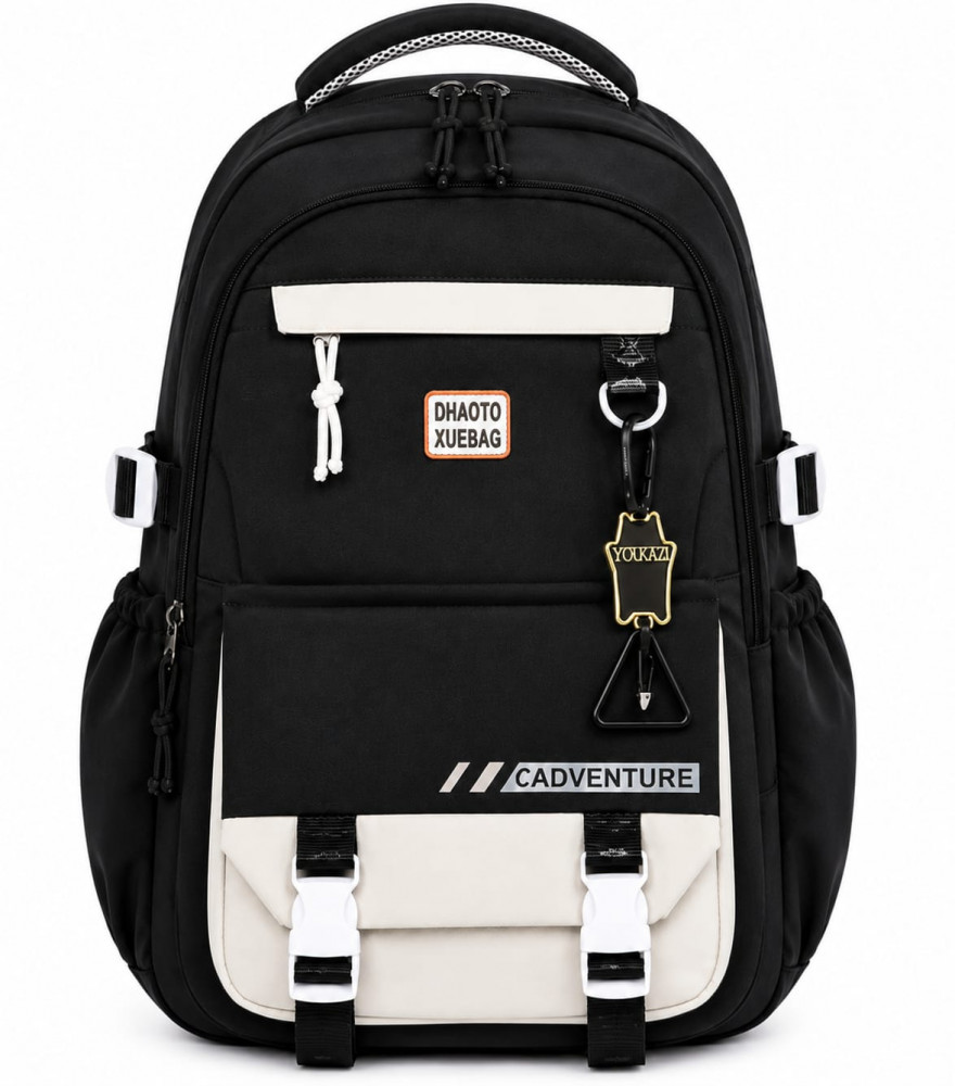 Image of WALSON 30L Korean Laptop Backpack for Men &amp; Women | Fits 17-Inch Laptop | Lightweight Water-Resistant Backpack for School, College, Office &amp; Travel