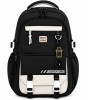 WALSON 30L Korean Laptop Backpack for Men &amp; Women | Fits 17-Inch Laptop | Lightweight Water-Resistant Backpack for School, College, Office &amp; Travel