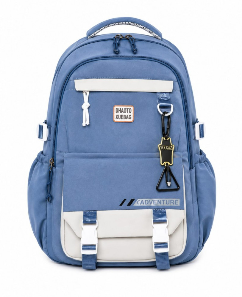 Image of WALSON 30L Korean Laptop Backpack for Men &amp; Women | Fits 17-Inch Laptop | Lightweight Water-Resistant Backpack for School, College, Office &amp; Travel